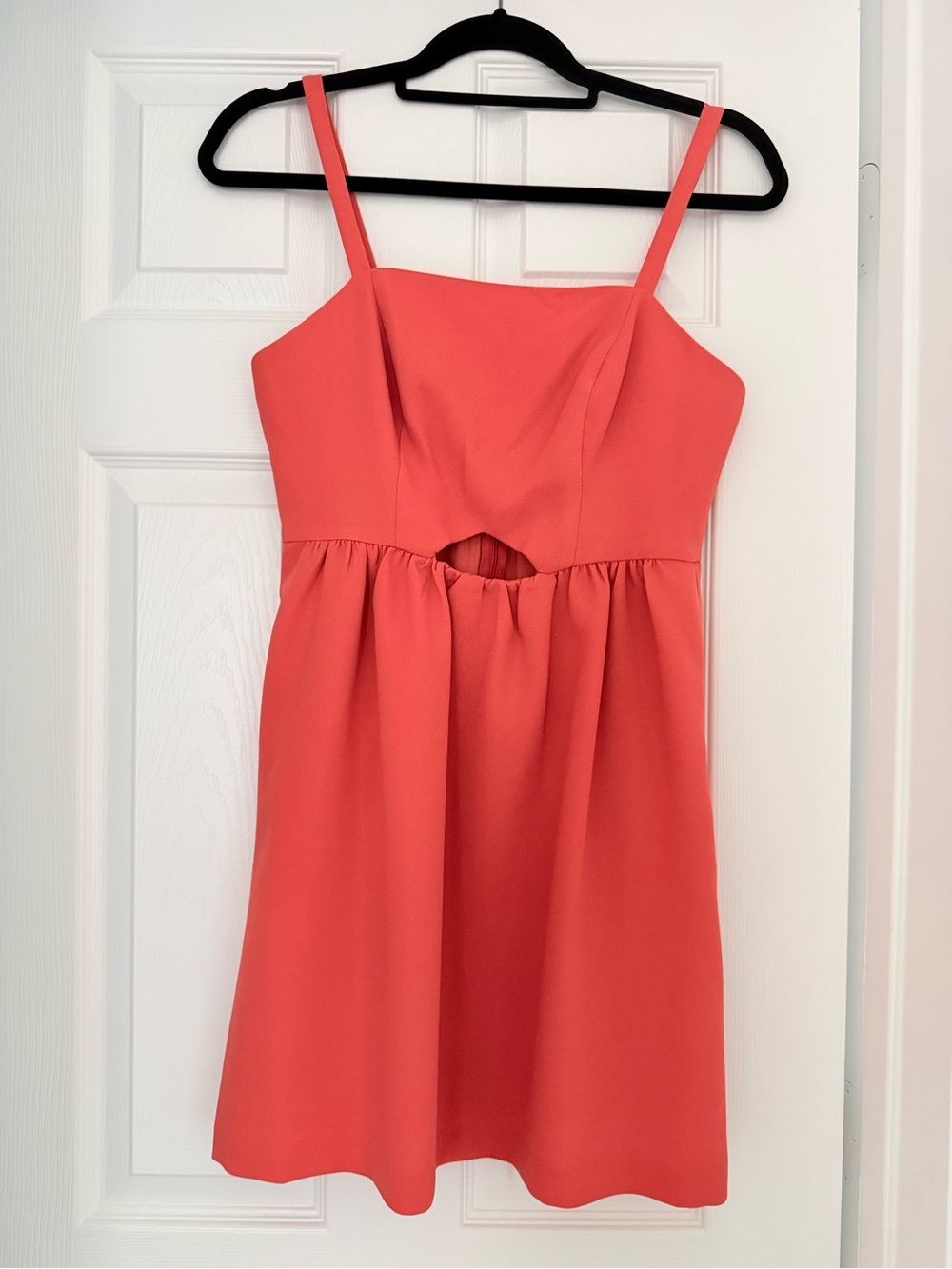 BCBGeneration Orange Cutout Dress, Size 4